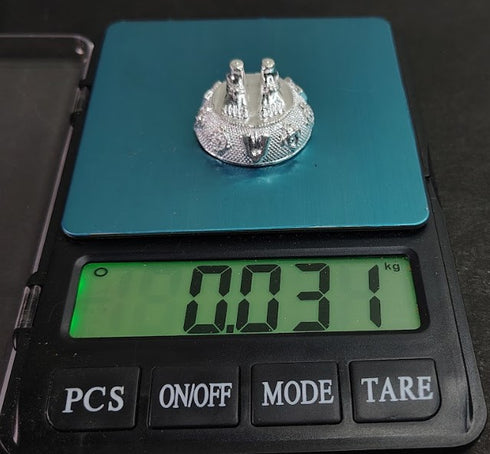 Pure Silver Srivari Padalu 31gm - By Mahita Collections